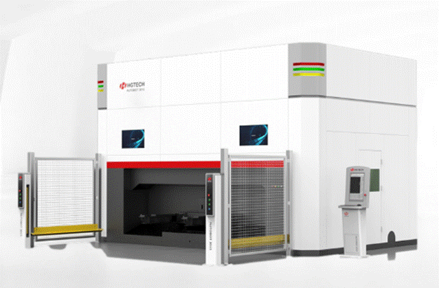 三次元5軸光ファイバ切断機